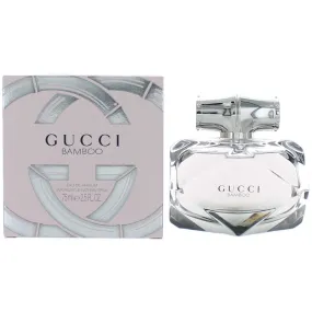 2pcs Gucci Bamboo by Gucci, 2.5 oz Eau De Parfum Spray for Women