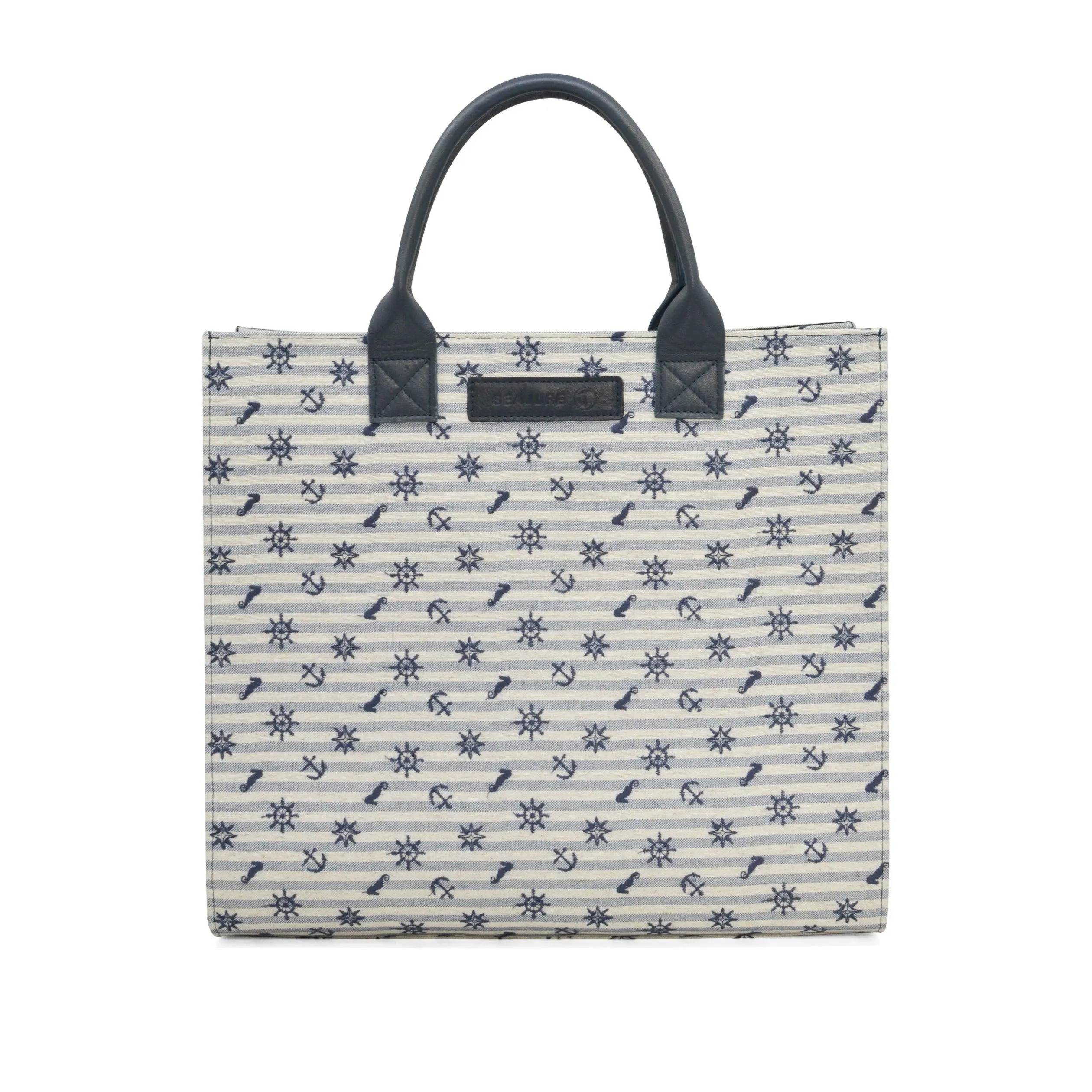 Atol Tote Bag Embroidered Linen