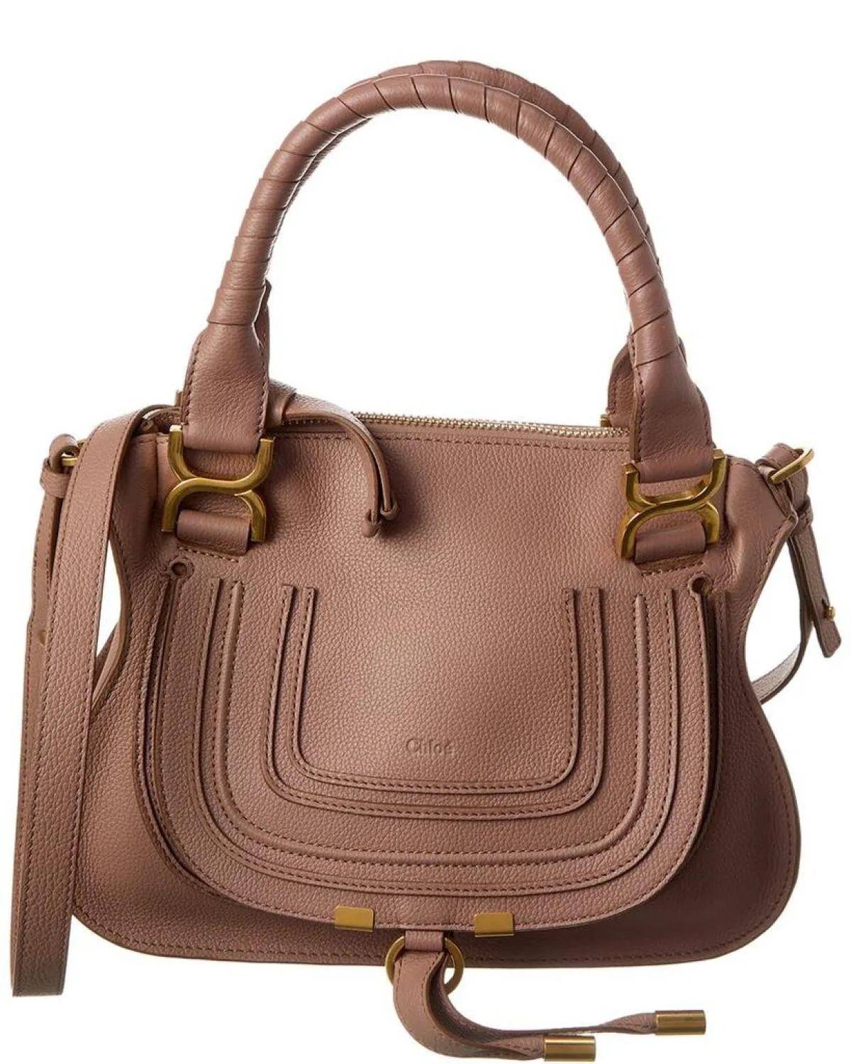 Chloé Marcie Small Leather Satchel