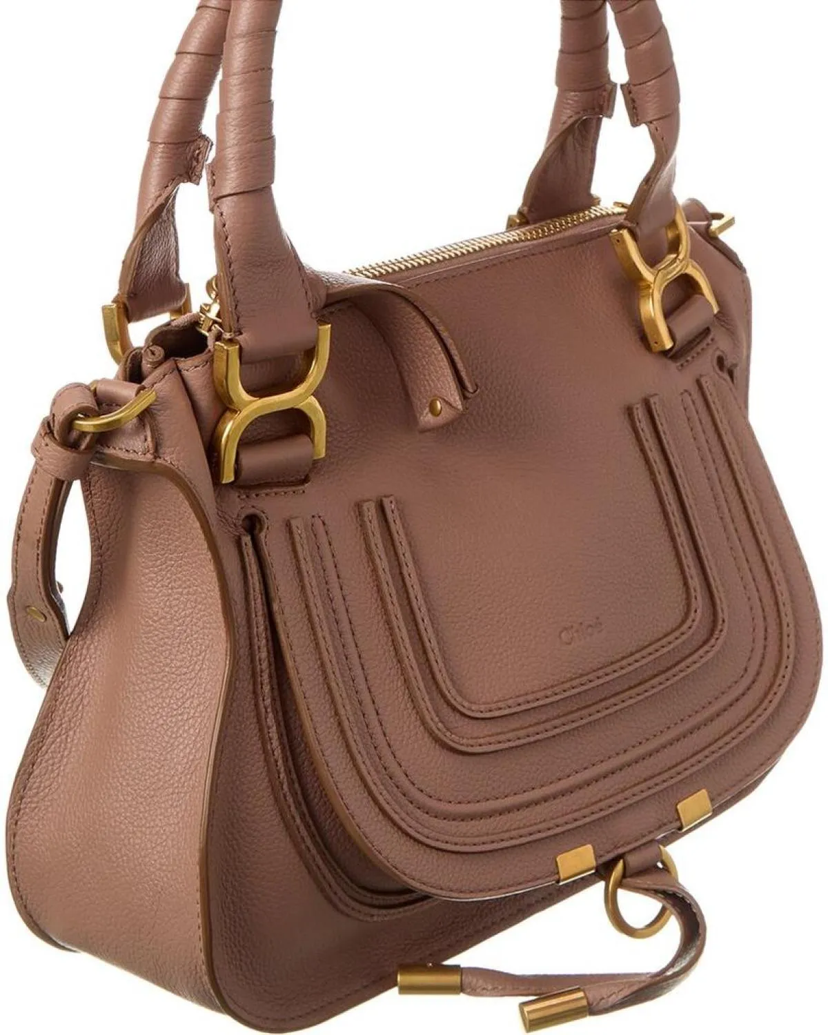 Chloé Marcie Small Leather Satchel