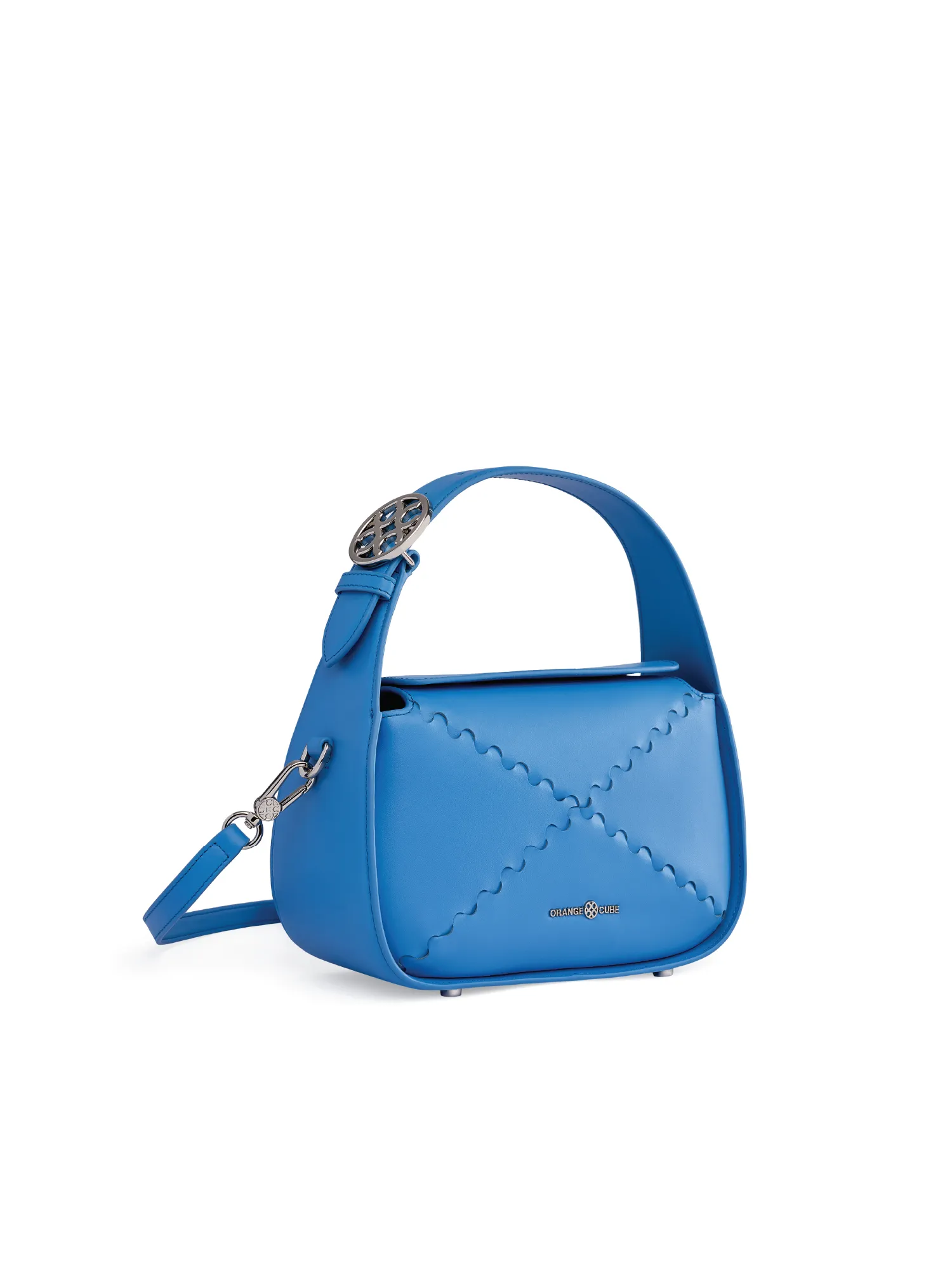 Classic Mosaic Box Bag - Blue