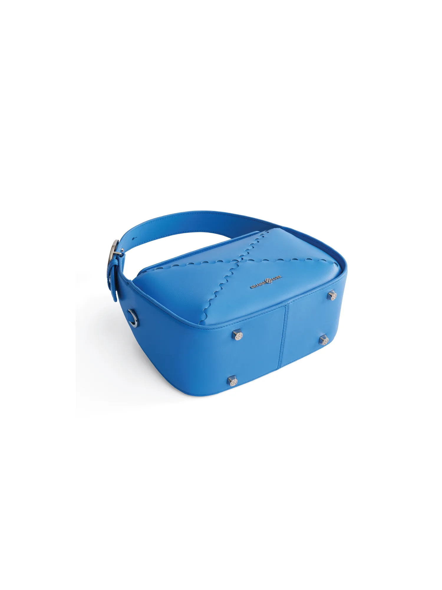 Classic Mosaic Box Bag - Blue