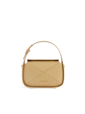 Classic Mosaic Box Bag - Light Brown