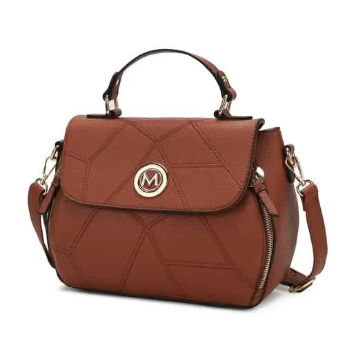 Clementine Sustainable Chic Vegan Leather Satchel for Women