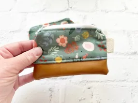 Credit Card Pouch w/Leather ~ Various Styles