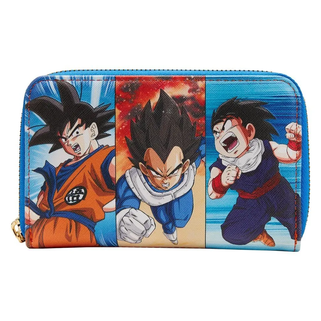 Dragon Ball Z Trio Zip Around Wallet