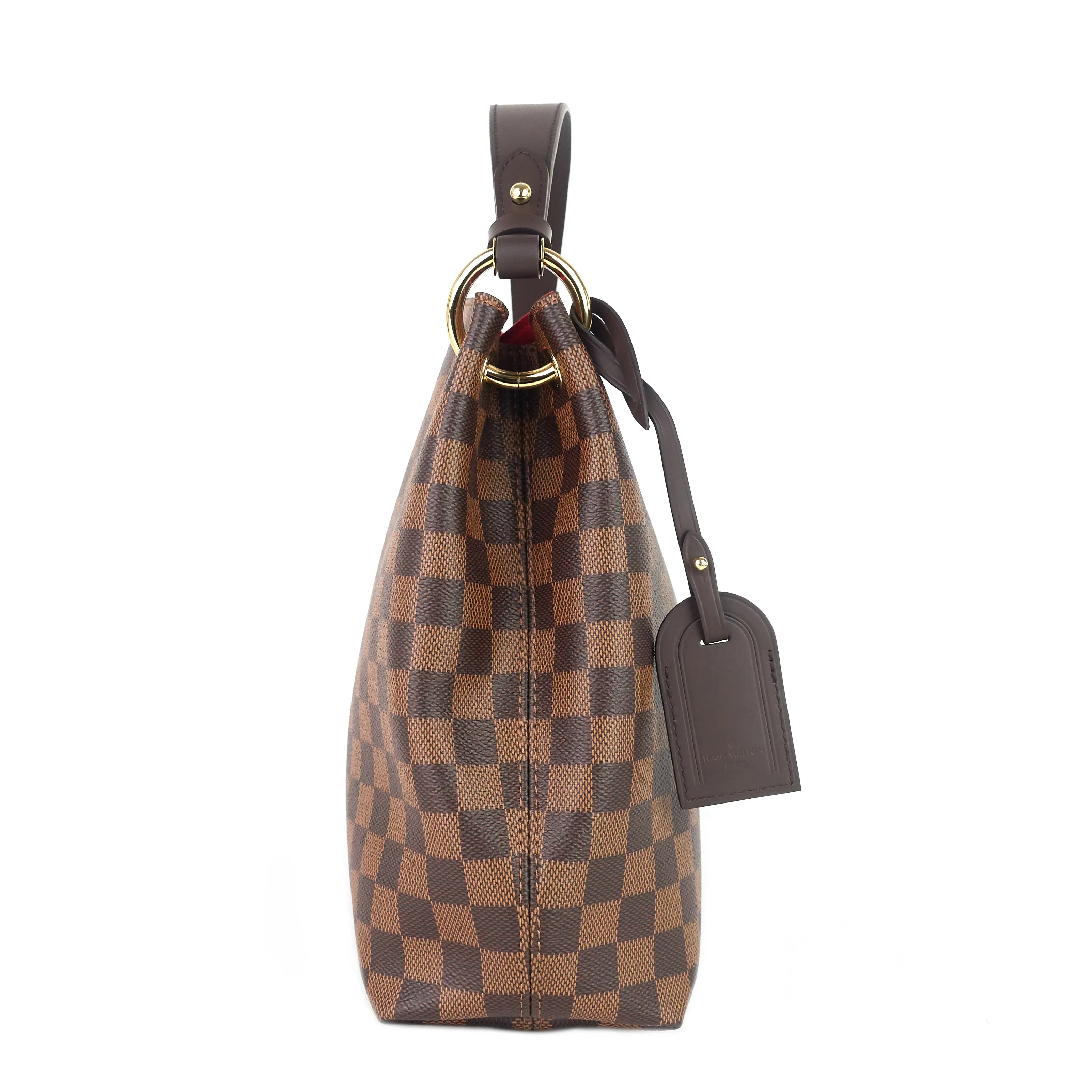 Graceful PM Damier Ebene Canvas Bag