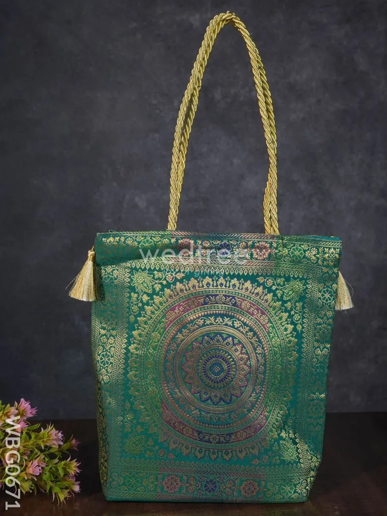 Grand Banarasi Hand bag (12x12)  - WBG0671