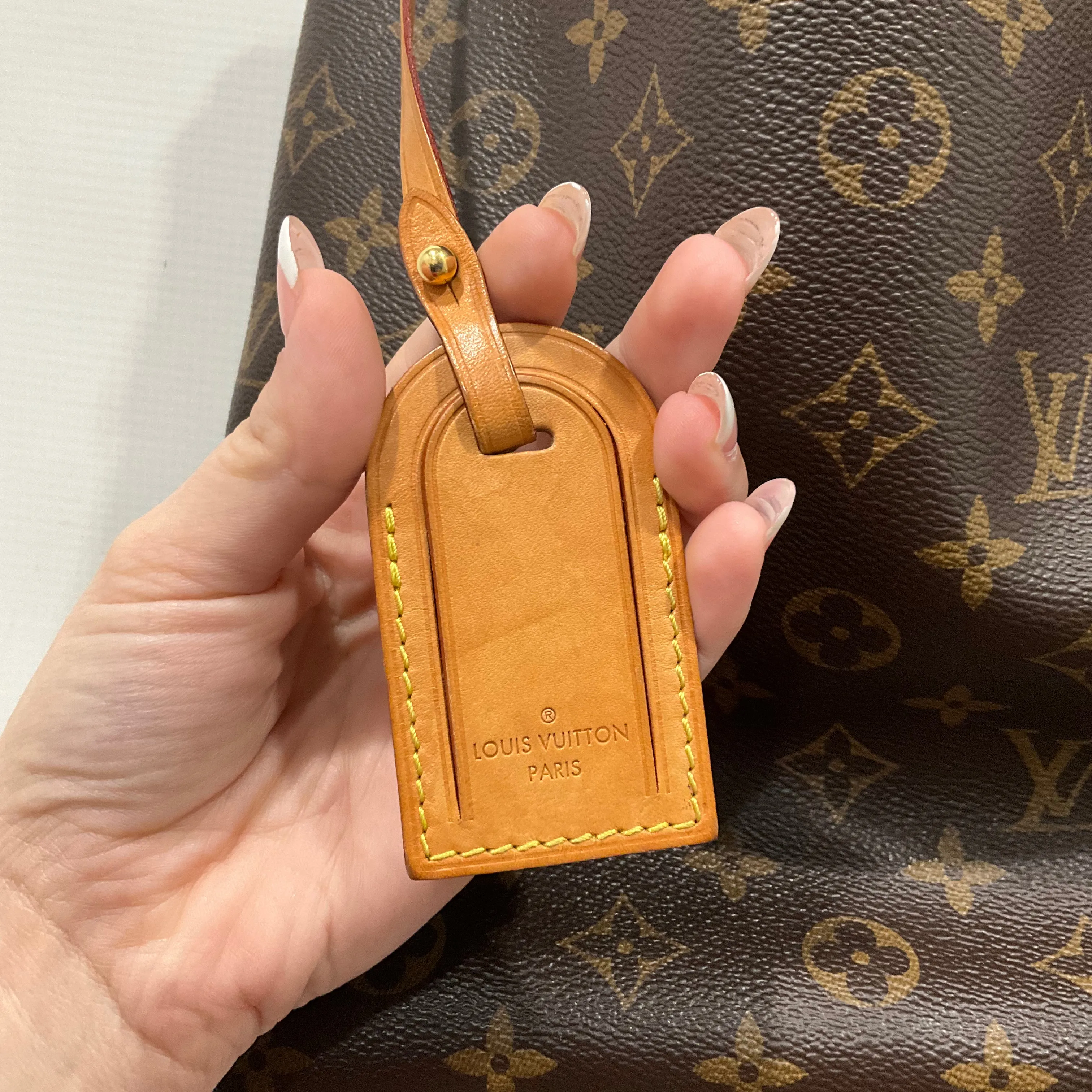 Handbag Luxury Designer Louis Vuitton, Size Small