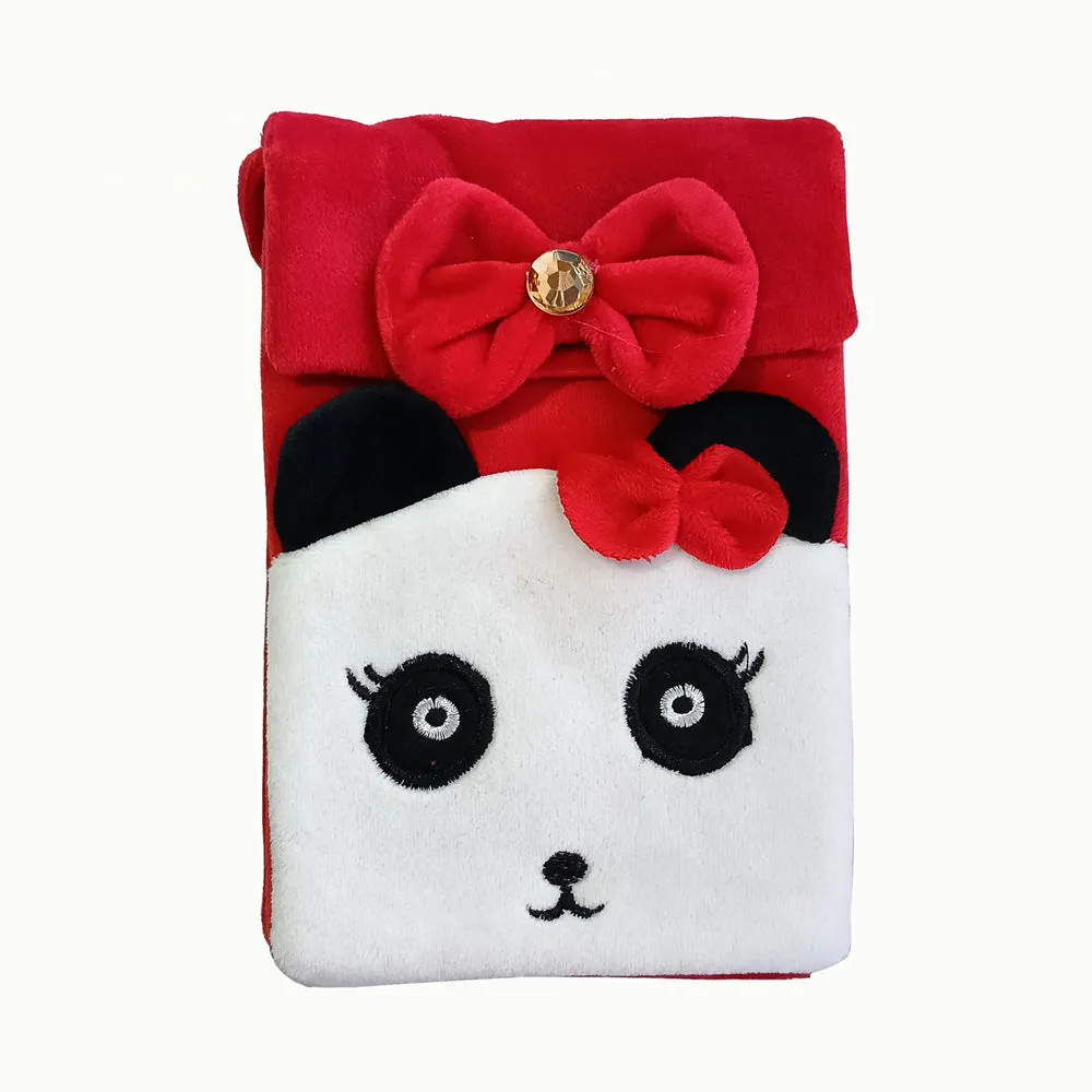 IMARS Panda soft fur kids Pouch