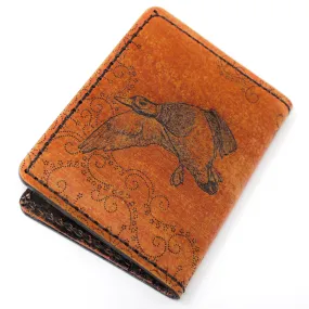 Leather Original Mens Wallet -  Duck Hunt