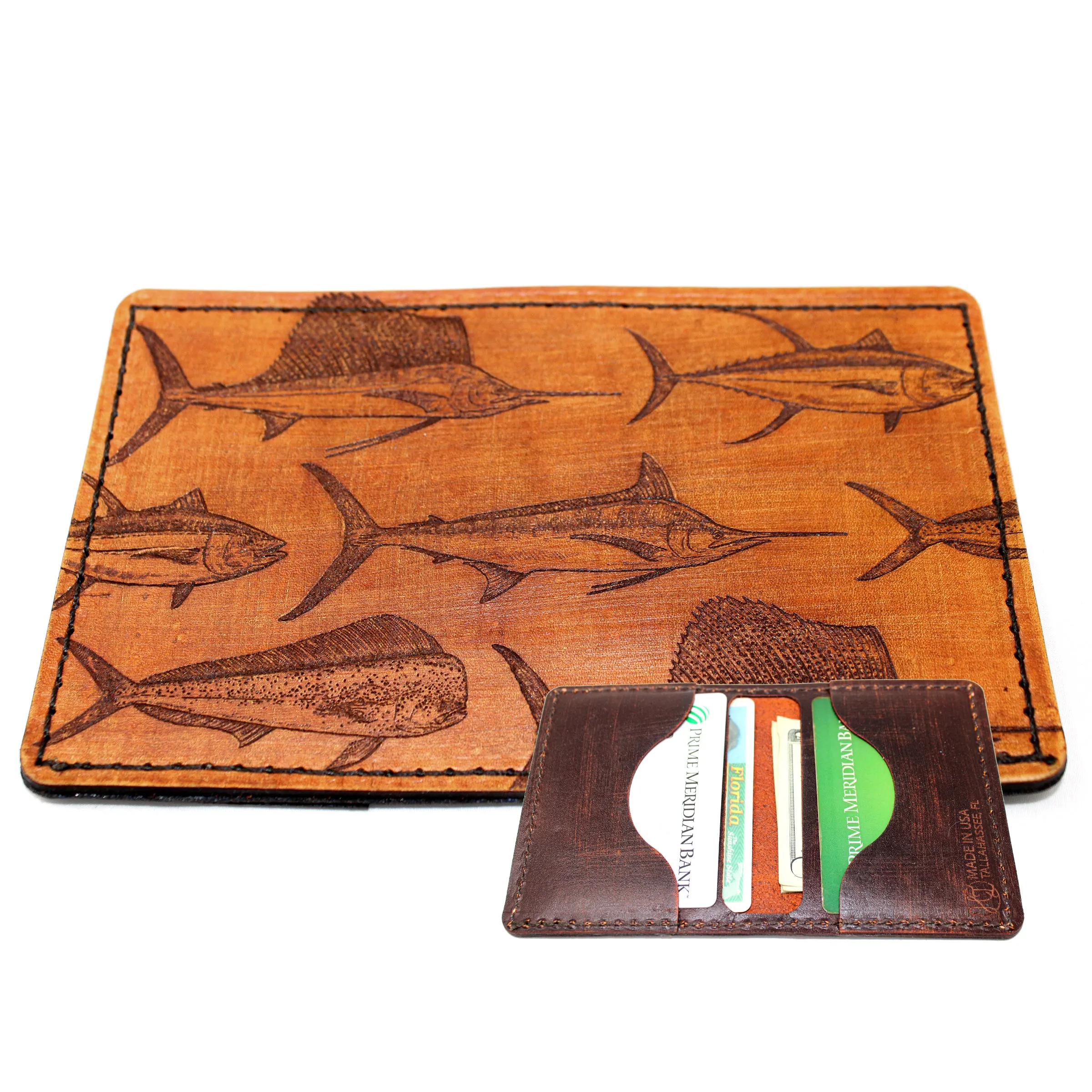 Leather Original Mens Wallet -  Offshore Slam