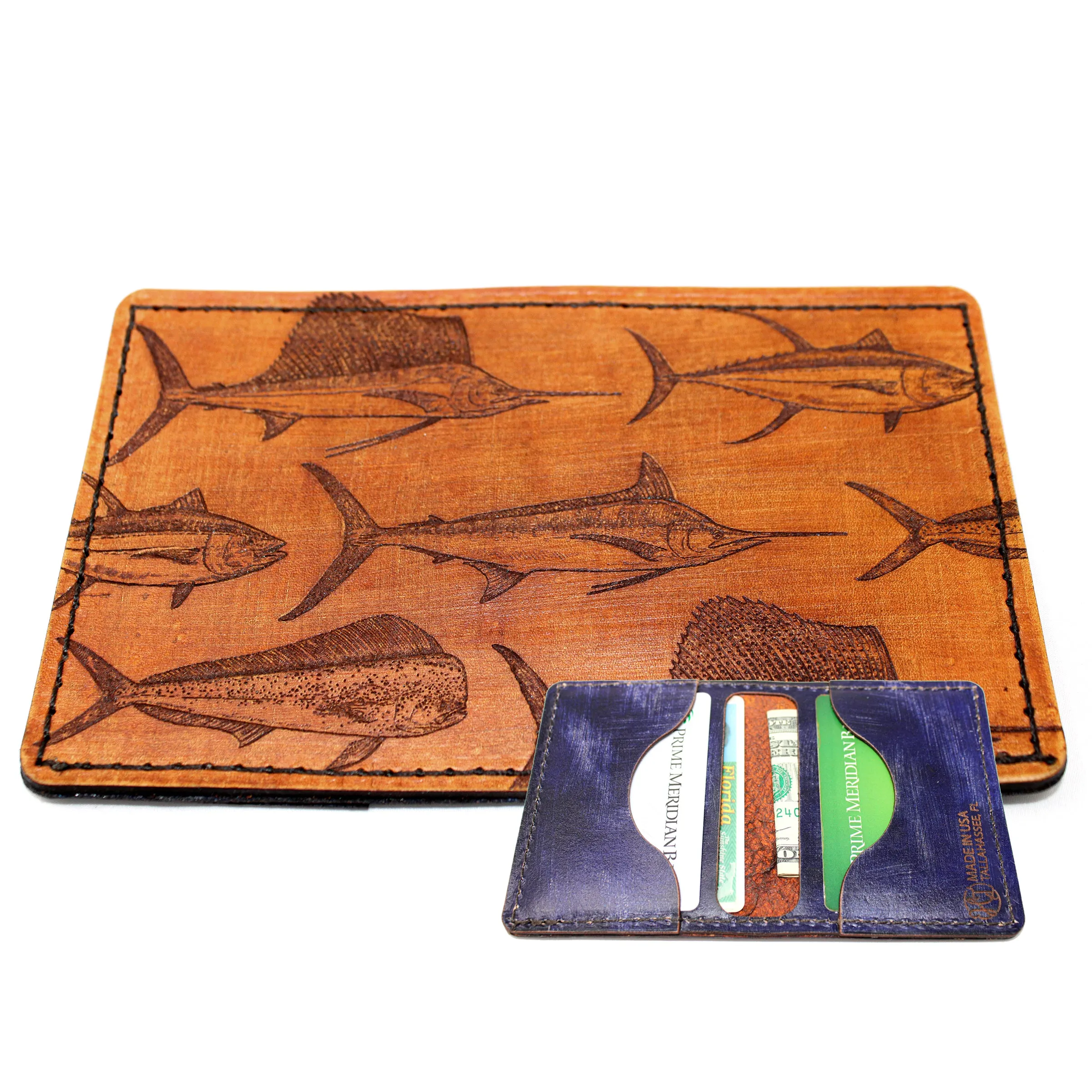 Leather Original Mens Wallet -  Offshore Slam