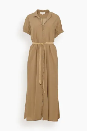 Linnet Dress in Beige Coast