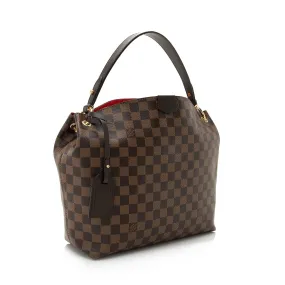 Louis Vuitton Damier Ebene Graceful PM Hobo (SHF-22516)