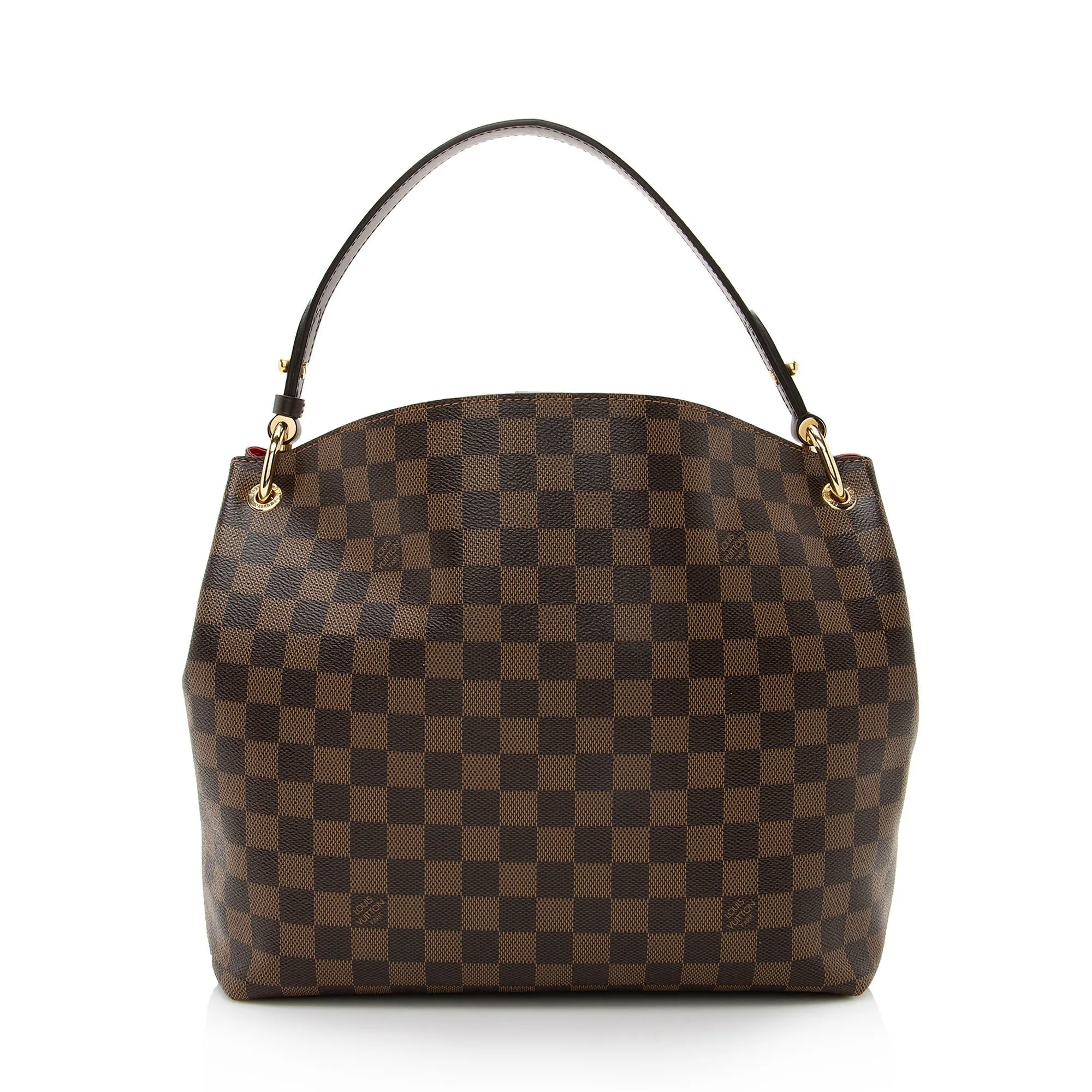 Louis Vuitton Damier Ebene Graceful PM Hobo (SHF-22516)