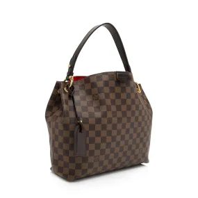 Louis Vuitton Damier Ebene Graceful PM Hobo (SHF-rGU2E1)