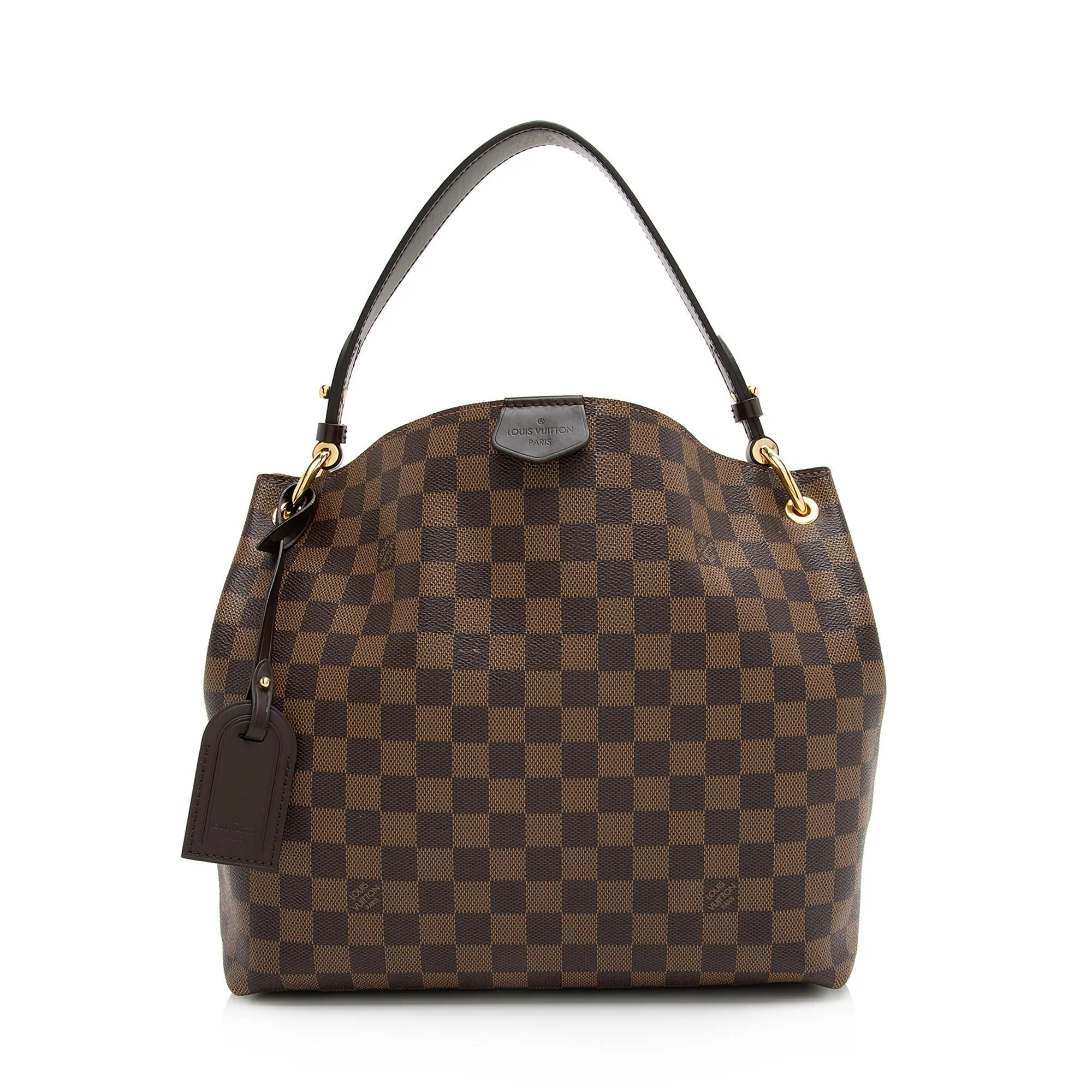 Louis Vuitton Damier Ebene Graceful PM Hobo (SHF-rGU2E1)