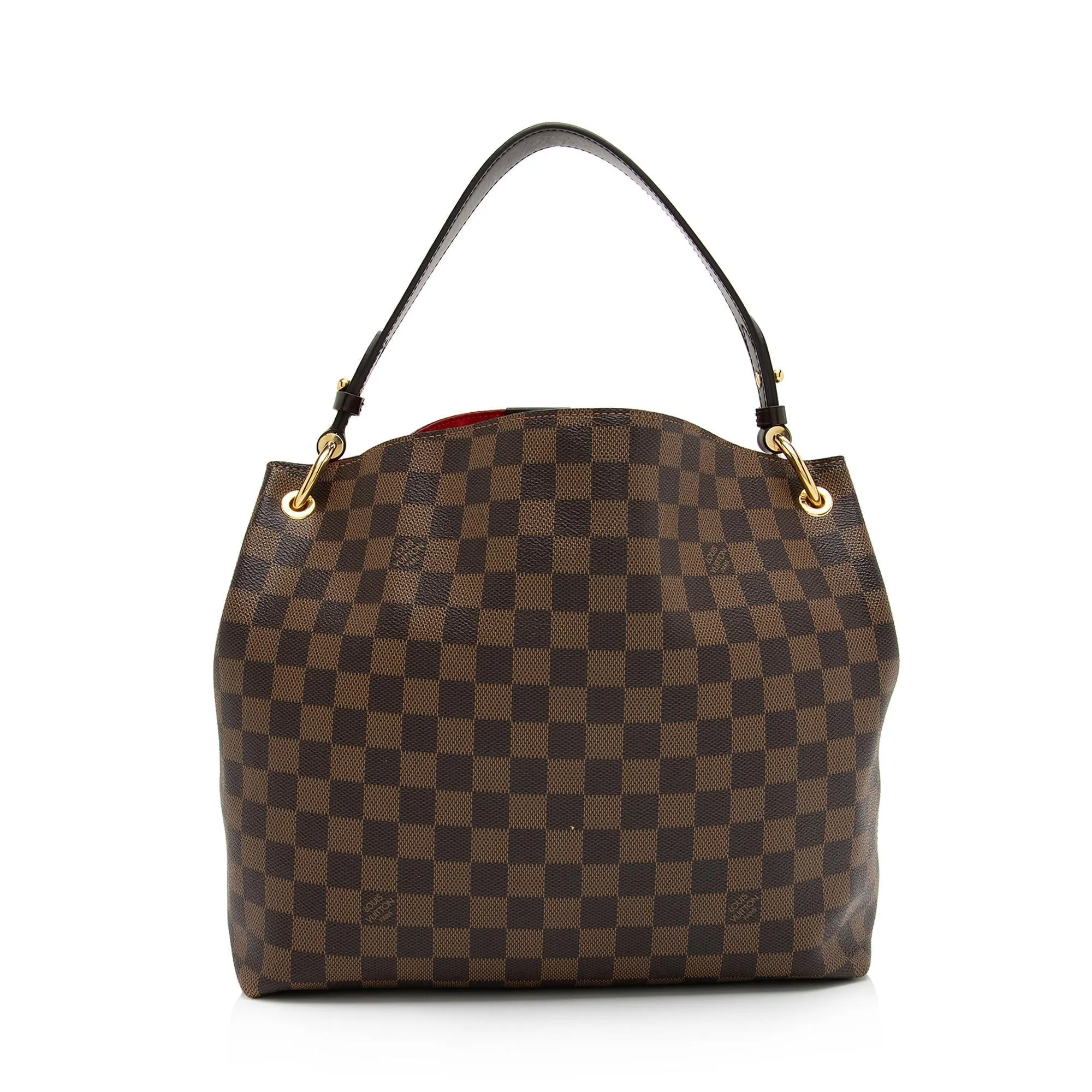 Louis Vuitton Damier Ebene Graceful PM Hobo (SHF-rGU2E1)