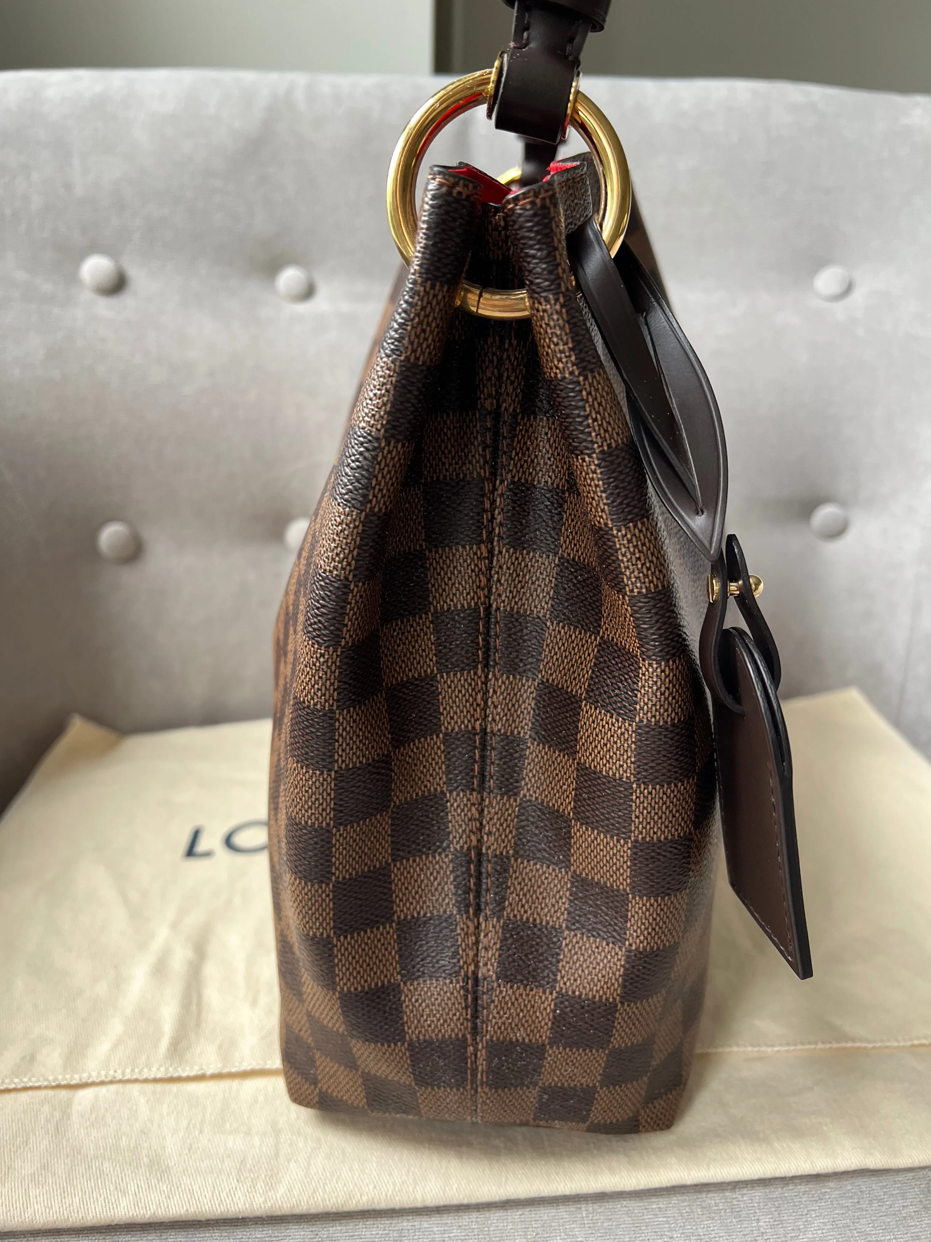 Louis Vuitton Graceful PM Damier Ebene (RRP £1,360)