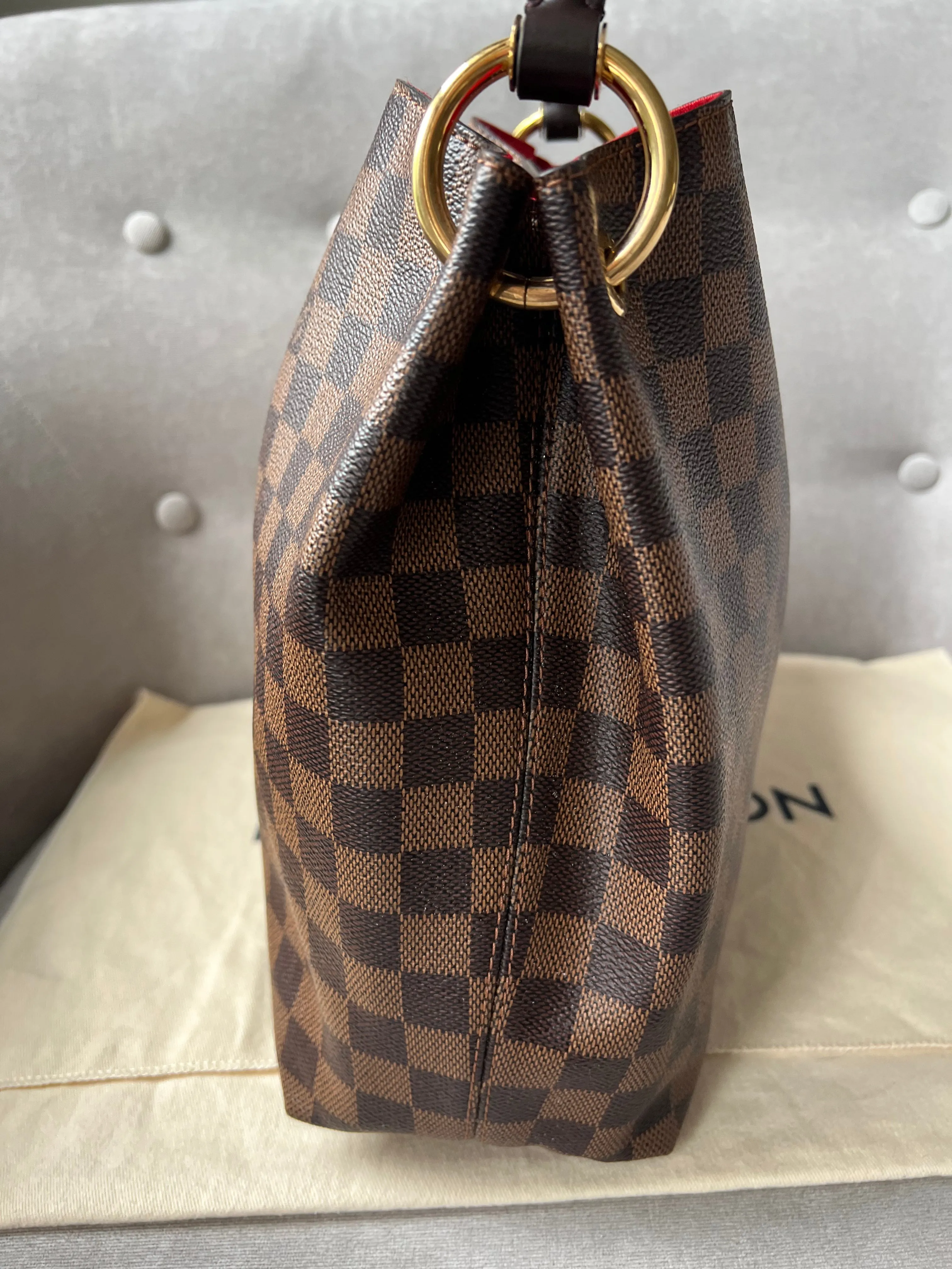 Louis Vuitton Graceful PM Damier Ebene (RRP £1,360)