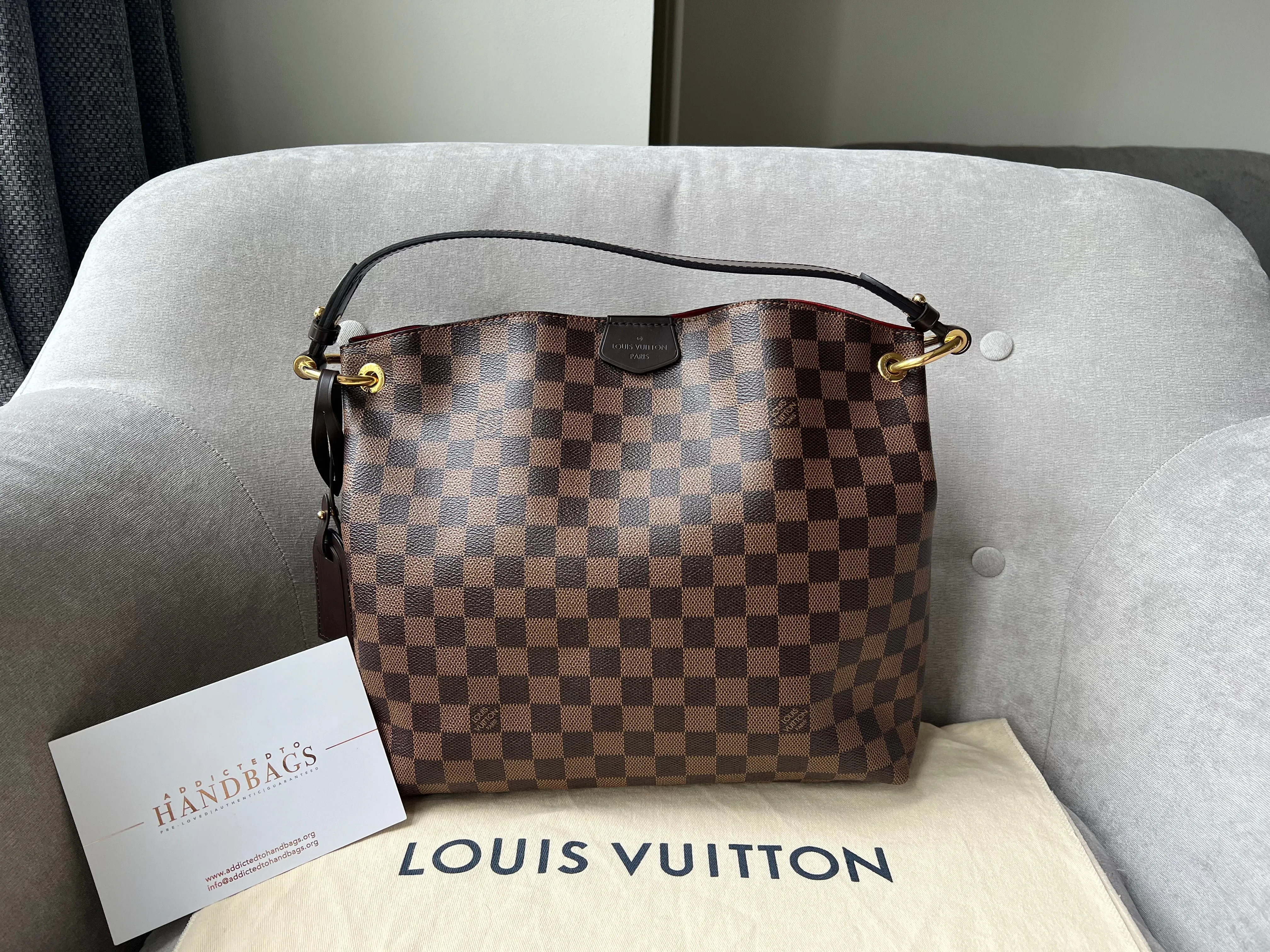 Louis Vuitton Graceful PM Damier Ebene (RRP £1,360)