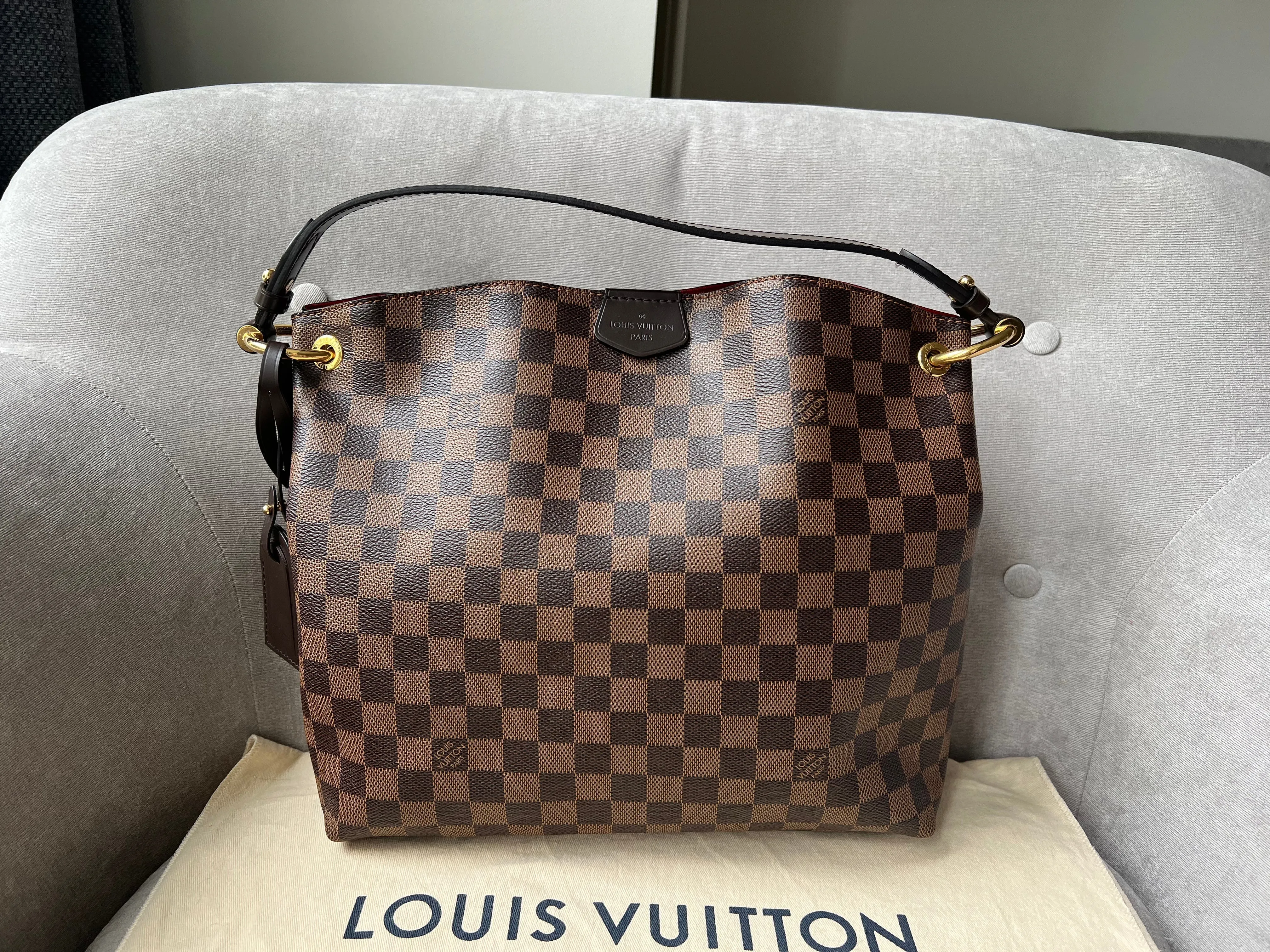 Louis Vuitton Graceful PM Damier Ebene (RRP £1,360)