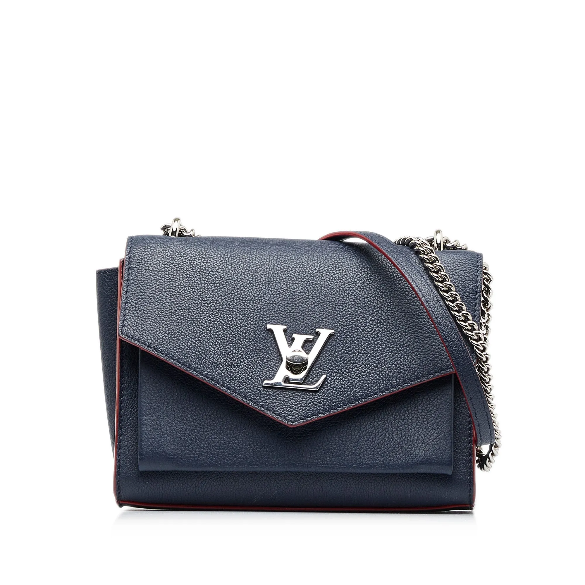 Louis Vuitton Lockme Cabas BB Blue Calfskin