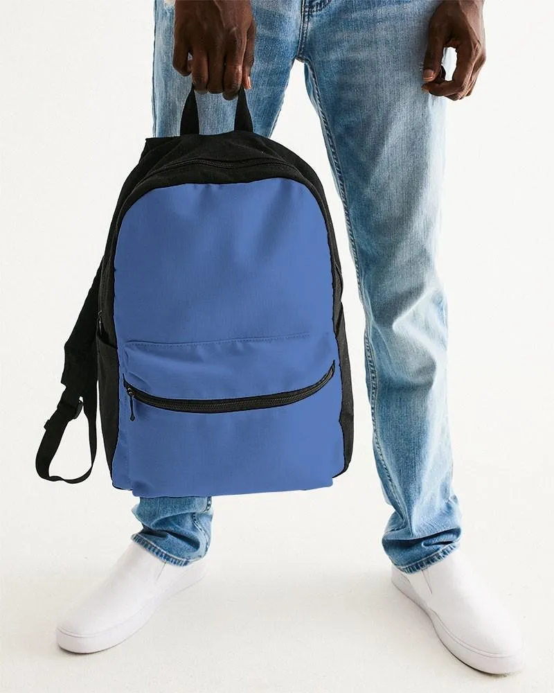 Midtone Blue Canvas Backpack | C80M60Y0K0