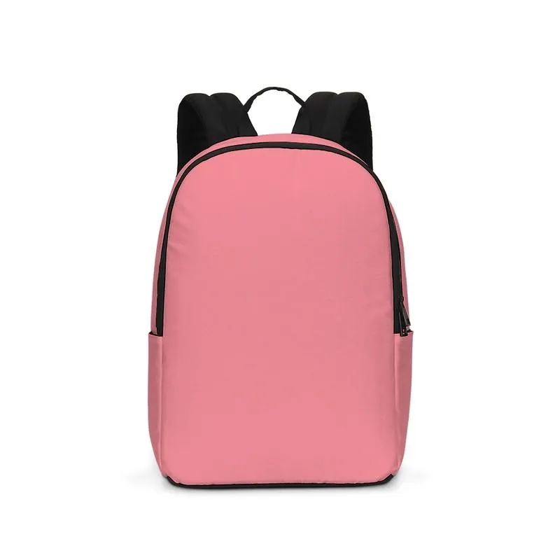 Pastel Pink Waterproof Backpack | Bright Pastel Pink | C0M60Y30K0