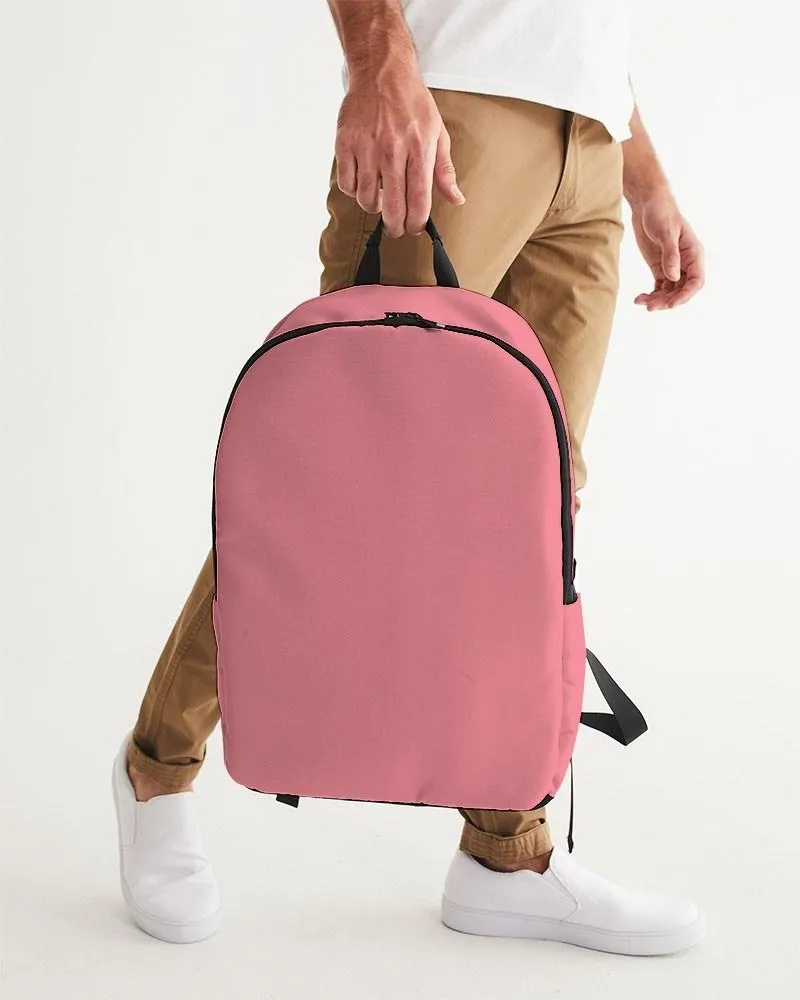 Pastel Pink Waterproof Backpack | Bright Pastel Pink | C0M60Y30K0