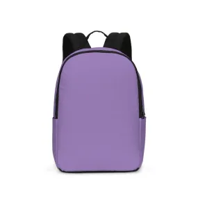 Pastel Violet Waterproof Backpack | Bright Pastel Violet | C45M60Y0K0