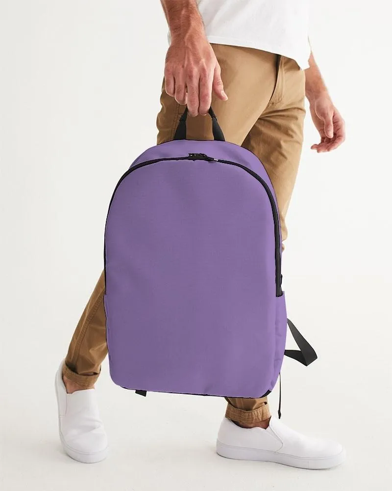 Pastel Violet Waterproof Backpack | Bright Pastel Violet | C45M60Y0K0