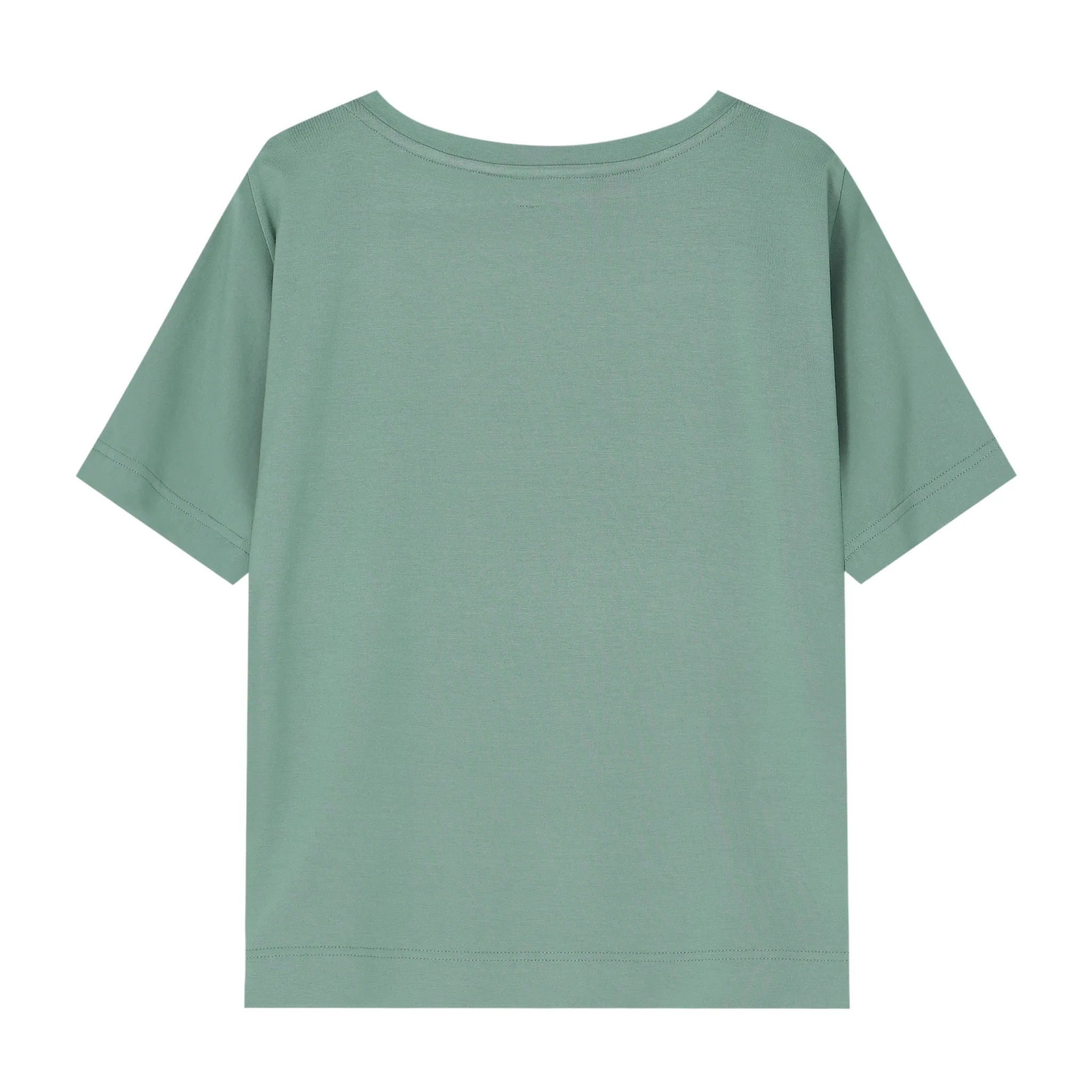 POINTY Blouse V-neck - Dusty Sea Glass