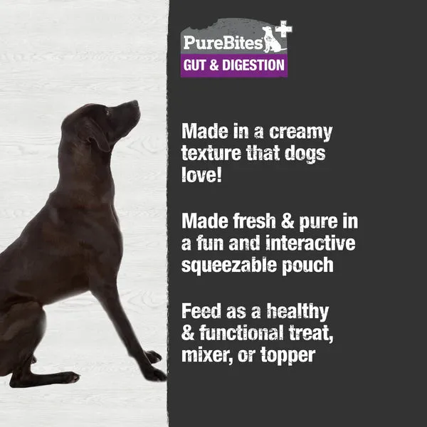 PureBites Dog Squeezables Gut & Digestion