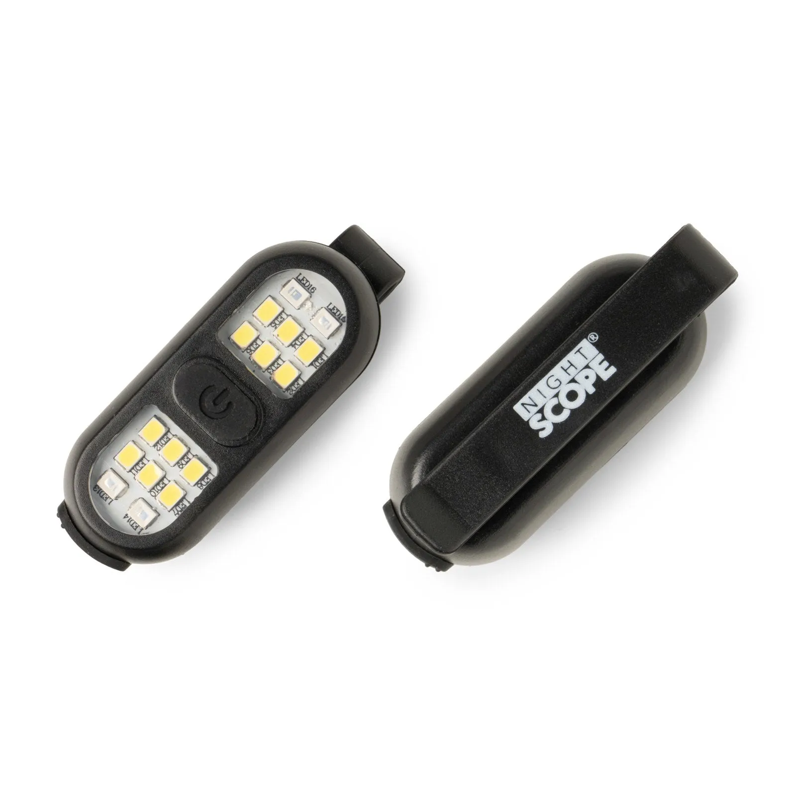 Rechargeable LED Clip on Light - Black