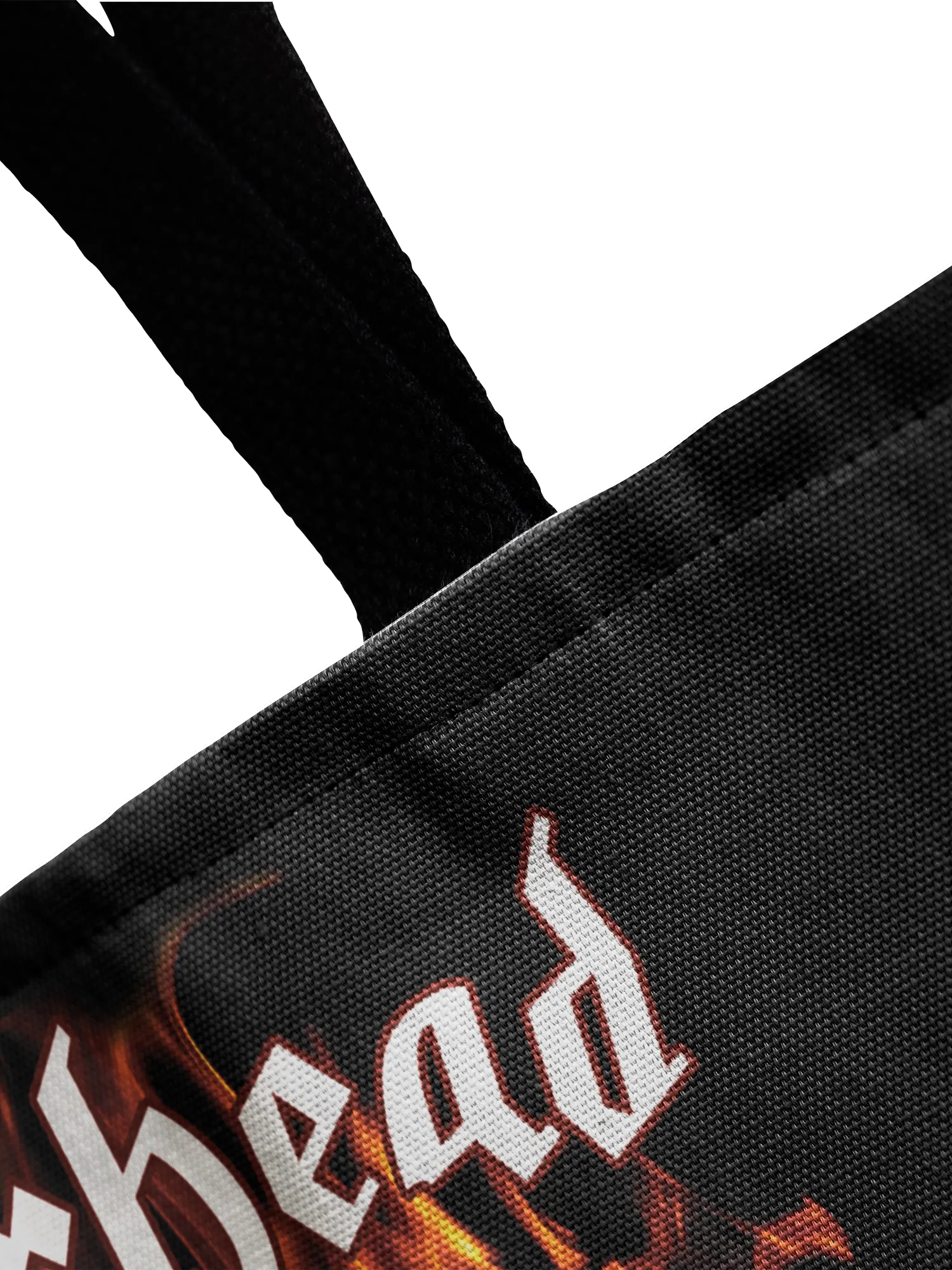 Rocksax Motorhead Webbing Handled Beach/Shopper Bag - Fire