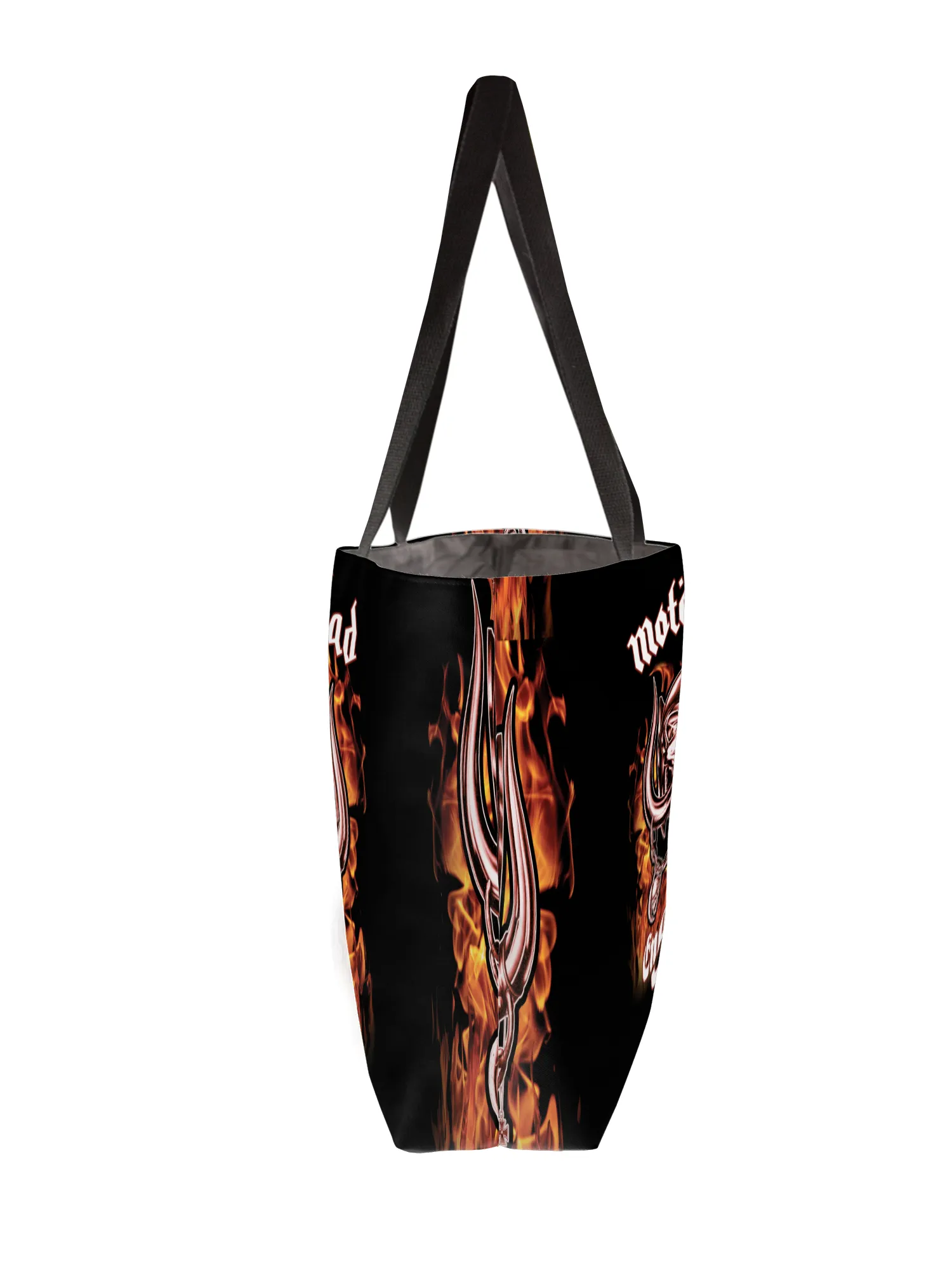 Rocksax Motorhead Webbing Handled Beach/Shopper Bag - Fire