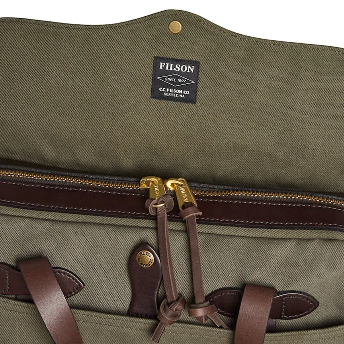 RUGGED TWILL ORIGINAL BRIEFCASE - OTTER GREEN