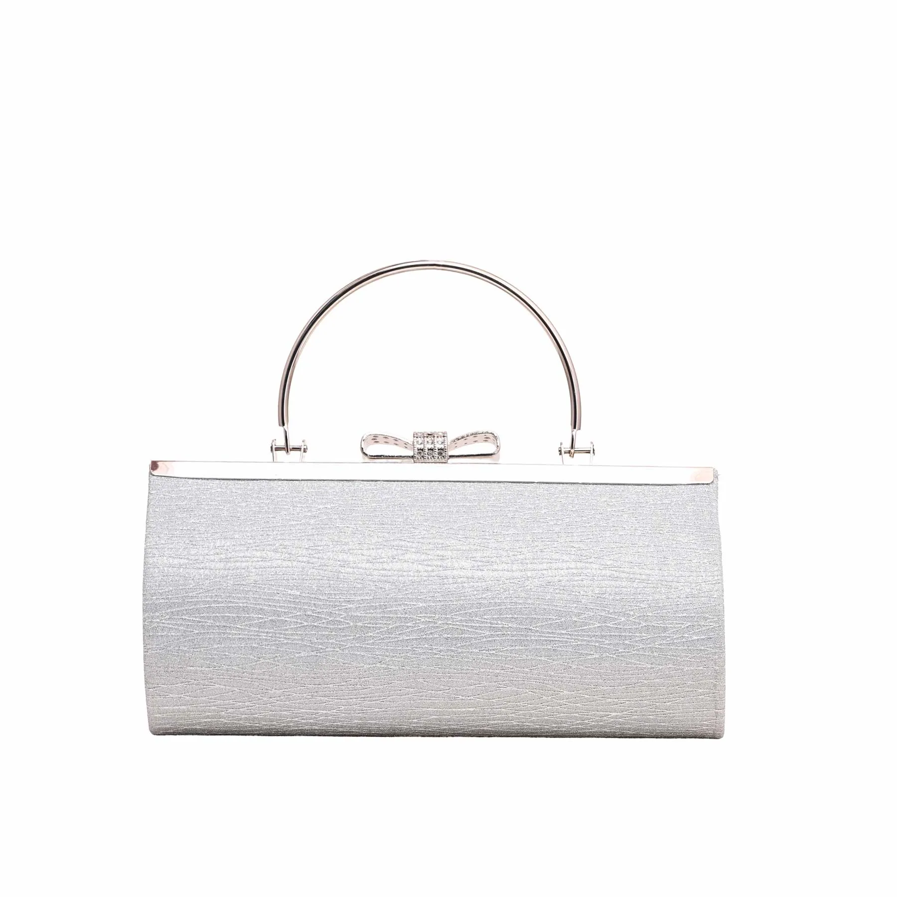 Silver Formal Clutch P15542