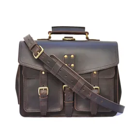 Wing Briefcase - Vintage Leather