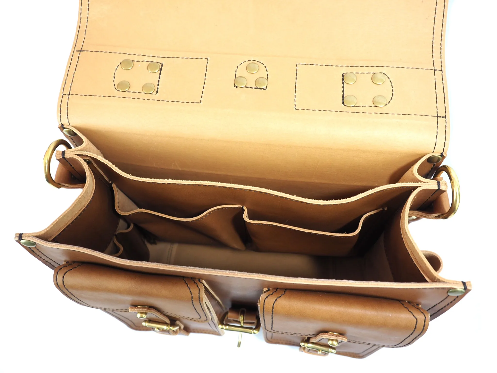 Wing Briefcase - Vintage Leather